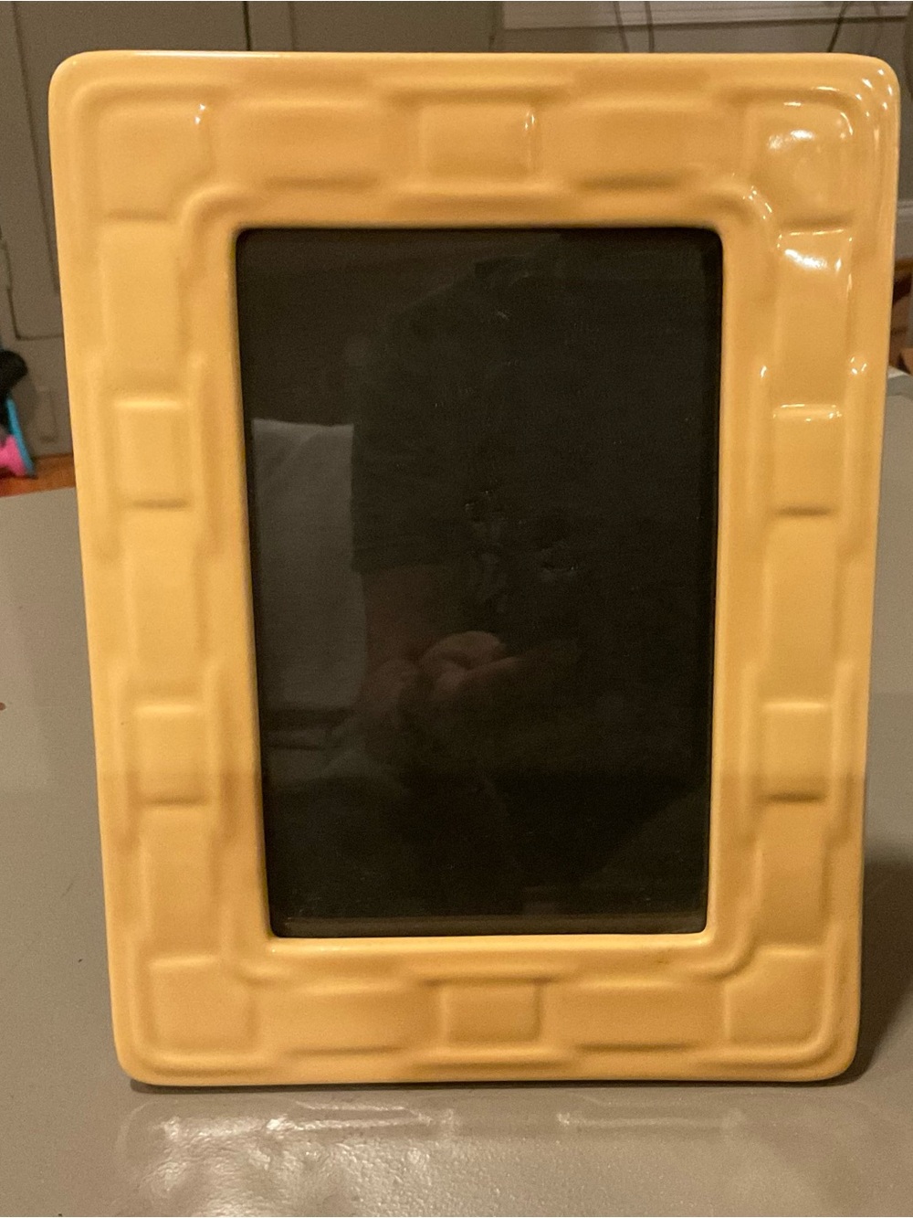 Longaberger Woven Traditions Frame, Butternut, VGUC, 4 X 6
